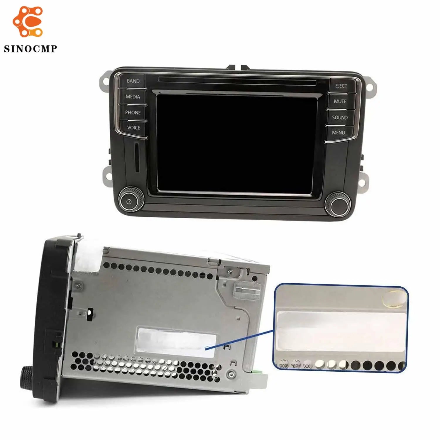 6.5 Inch LCD Display Touch Screen 5C0035684 TDO-WVGA0633F00036 For VW MIB STD2 680 200 Sci