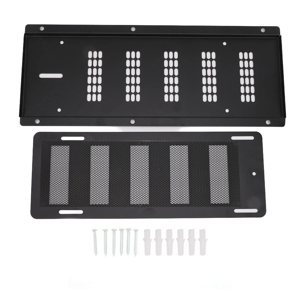 Crawl Space Air Vent Cover Crawl Space Vent Cover 16x6.5in Metal Heavy Duty Foundation Vent Cove - Automotive LED Light