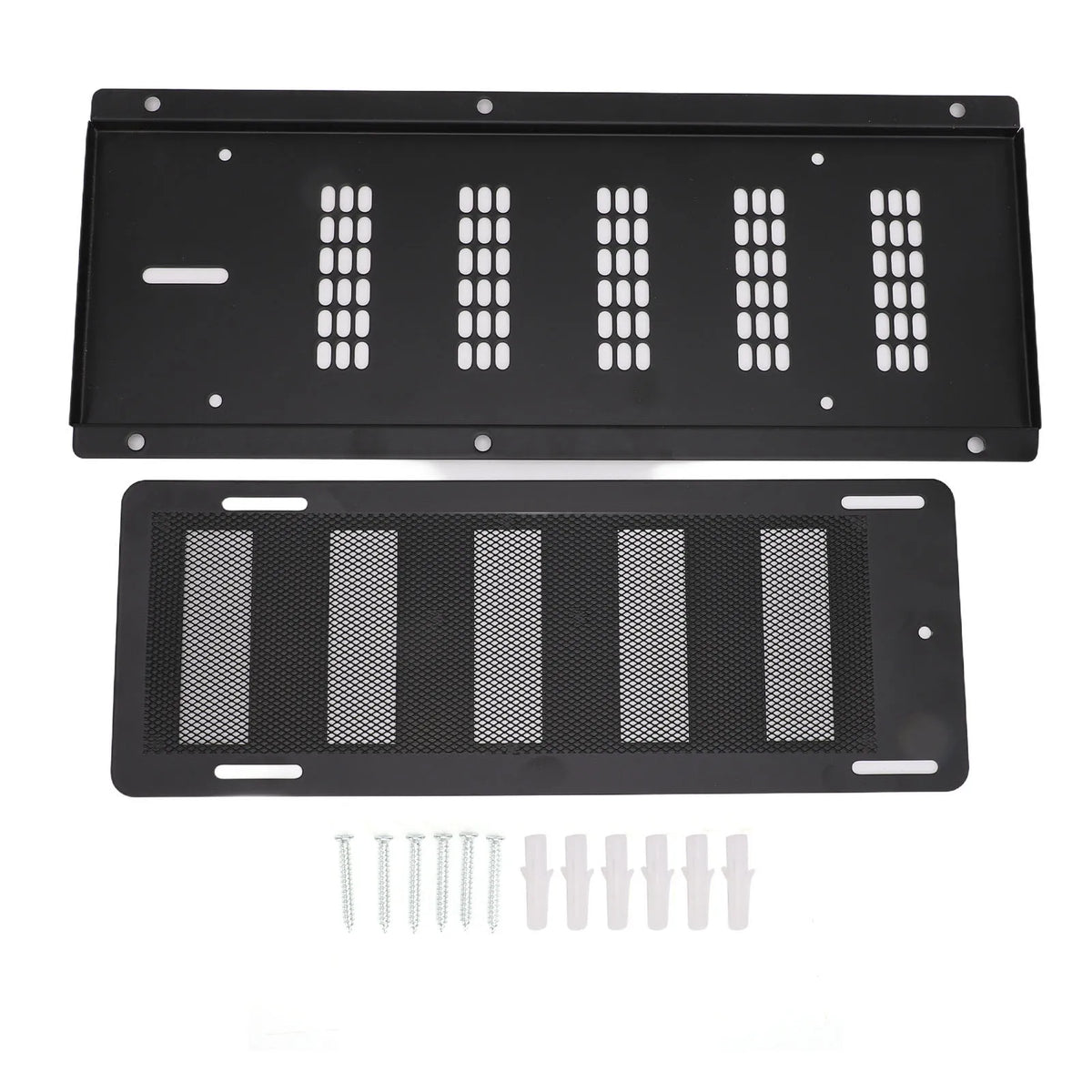 Crawl Space Air Vent Cover Crawl Space Vent Cover 16x6.5in Metal Heavy Duty Foundation Vent Cove - Automotive LED Light