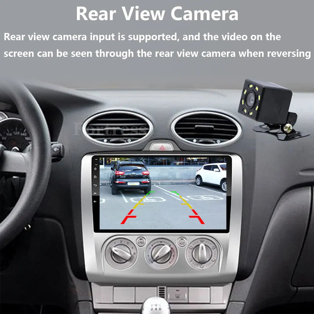 9 "Car Radio For Ford Focus Exi MT Mk2 MK3 Multimedia Player Android 16 GPS Navigation Hea