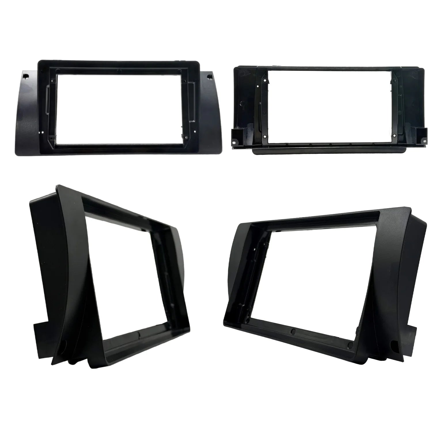 9 Inch Car Radio Panel Frame For BMW 5 Series E39 X5 E53 1999-2005 2-DIN Stereo Dash Kit B