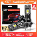 S&D H7 Led Canbus Lights Mini LED Headlight Bulb 120W 30000LM Car Headlight Turbo Car Bulb