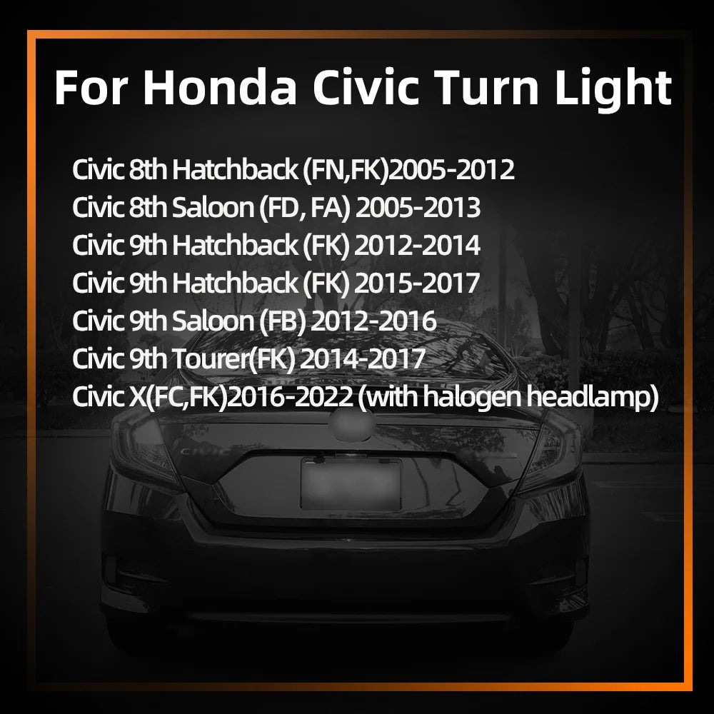 LED Interior Light Kit for Honda Civic 8th 9th 10th Gen 1/2/3 2005-2022 - Canbus Dome Map Door Trunk Bulbs | AUTOKITSHOP