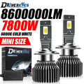 7800W K5C H4 H7 LED Headlight 8600000LM H11 H8 H9 H1 9005 HB3 9006 HB4 9012 HIR2 Auto Car