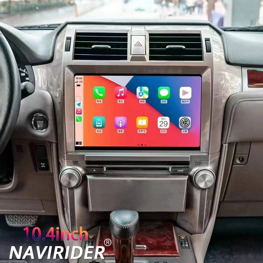 BT Screen For Lexus GX400 GX460 2010-2020 GPS Navigation Android 13 Car 11.6inch Multimedi