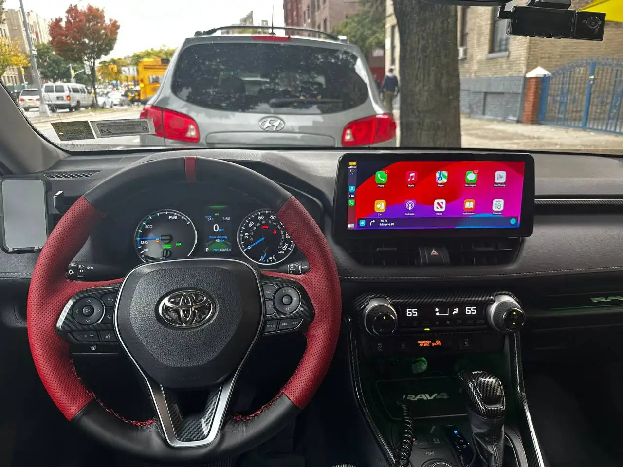 12.3inch Android 14 Screen For Toyota RAV4 XA50 Prime XSE 2019 2023 Car Multimedia Player