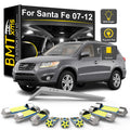 12-Piece LED Interior Light Kit for Hyundai Santa Fe Santafe MK2 2 II CM - Canbus Error-Free Bulbs | AUTOKITSHOP