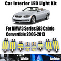 Car Accessories For BMW 3 Series E93 Cabrio Convertible 2006-2013 Canbus LED Interior Ceil