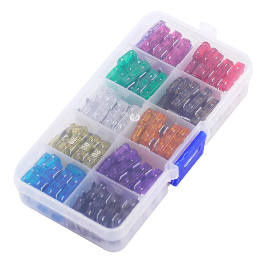 Assorted Car Mini Blade Fuse Auto Car Motorcycle SUV FUSES kit Insurance