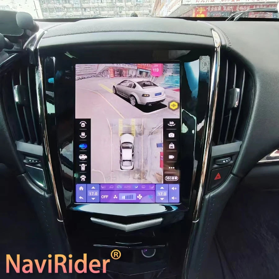 Android Screen Radio For Cadillac ATS XTS CTS SRX 2013 2015-2018 Car Multimedia Video Play