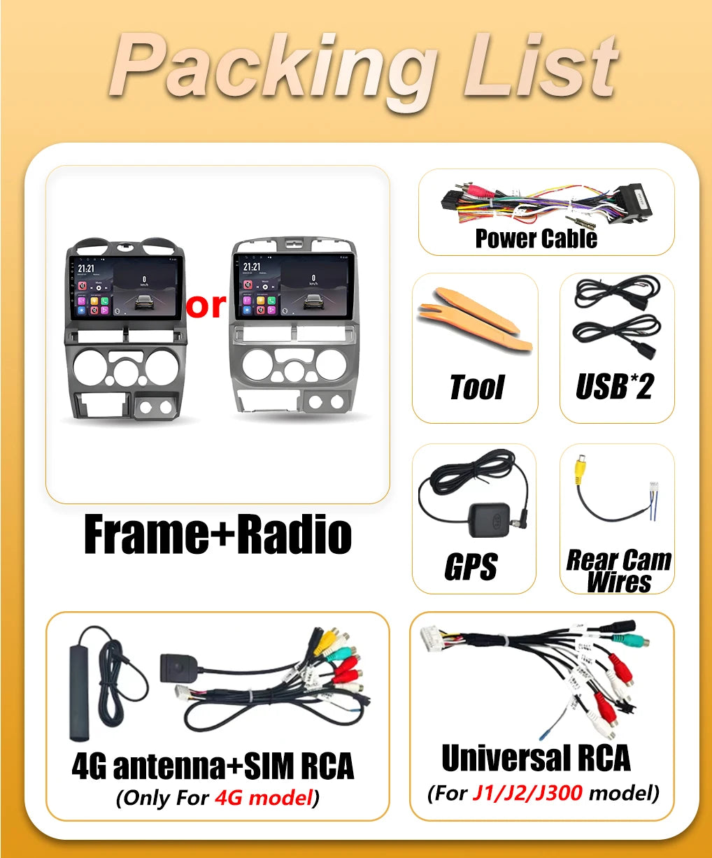 Android 16 Auto Car Radio For Isuzu D-Max DMAX 2007 2008 2009 2010 2011 Video Multimedia P | AUTOKITSHOP