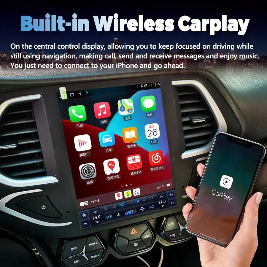 2 Din Multimedia Video Player For GAC Trumpchi GS4 2015 2016 2017 GPS Autoradio CARPLAY Ra