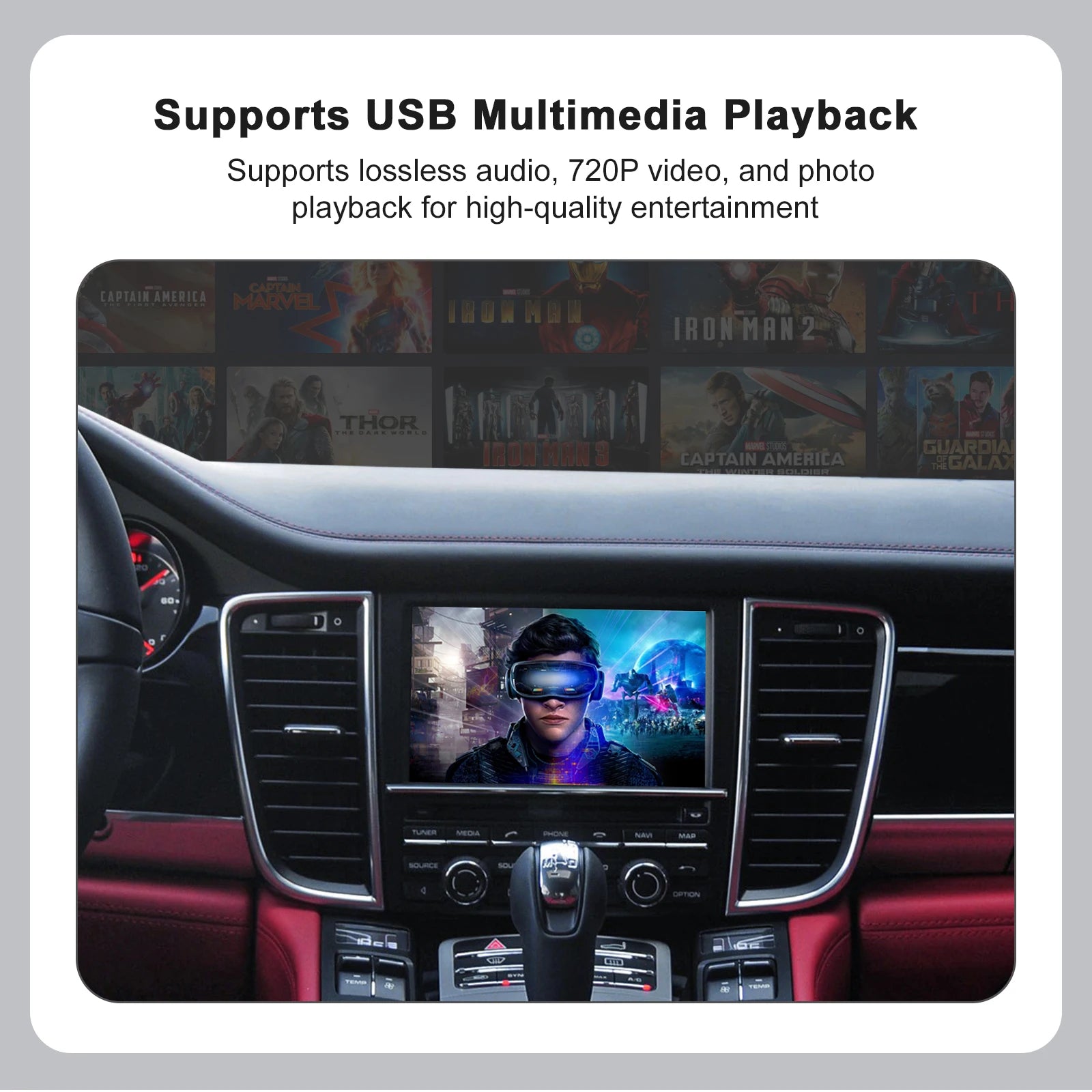 Wireless CarPlay Android Auto For Porsche Panamera Gayenne Macan Gayman Boxster 911 991 71