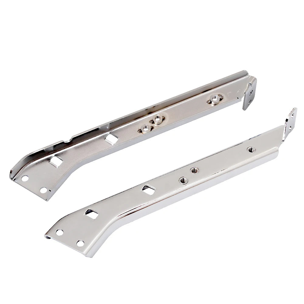 Drag Heavy Duty Saddlebag Support Chrome Brackets For Harley Electra Glide Road Glide Road King  - Automotive LED Light