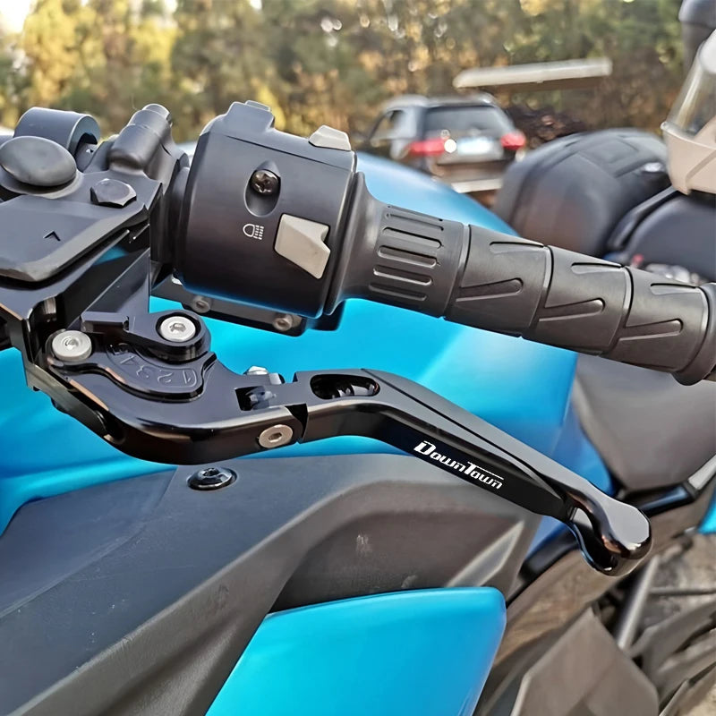 Motorcycle Accessories Brake Clutch Levers Handlebar Grips Handle Ends For KYMCO DOWNTOWN 125i 2 - Automotive LED Light