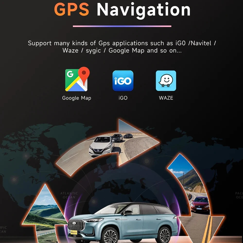 Car Video Player For Honda City 2014 - 2017 Android Auto Radio Multimedia Stereo GPS Navig