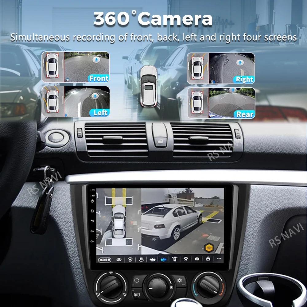 Android 16 Car Radio For BMW 1 Series E88 E82 E81 E87 2004 - 2012 Navigation GPS Multimedi
