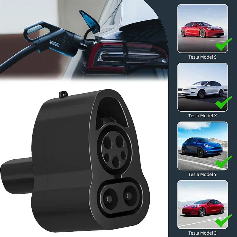 For Tesla Model 3/X/Y/S EV Charger DC Adapter CCS1 To Tesla 250KW Electric Vehic for Tesla Model 3 CCS1 - Automotive LED
