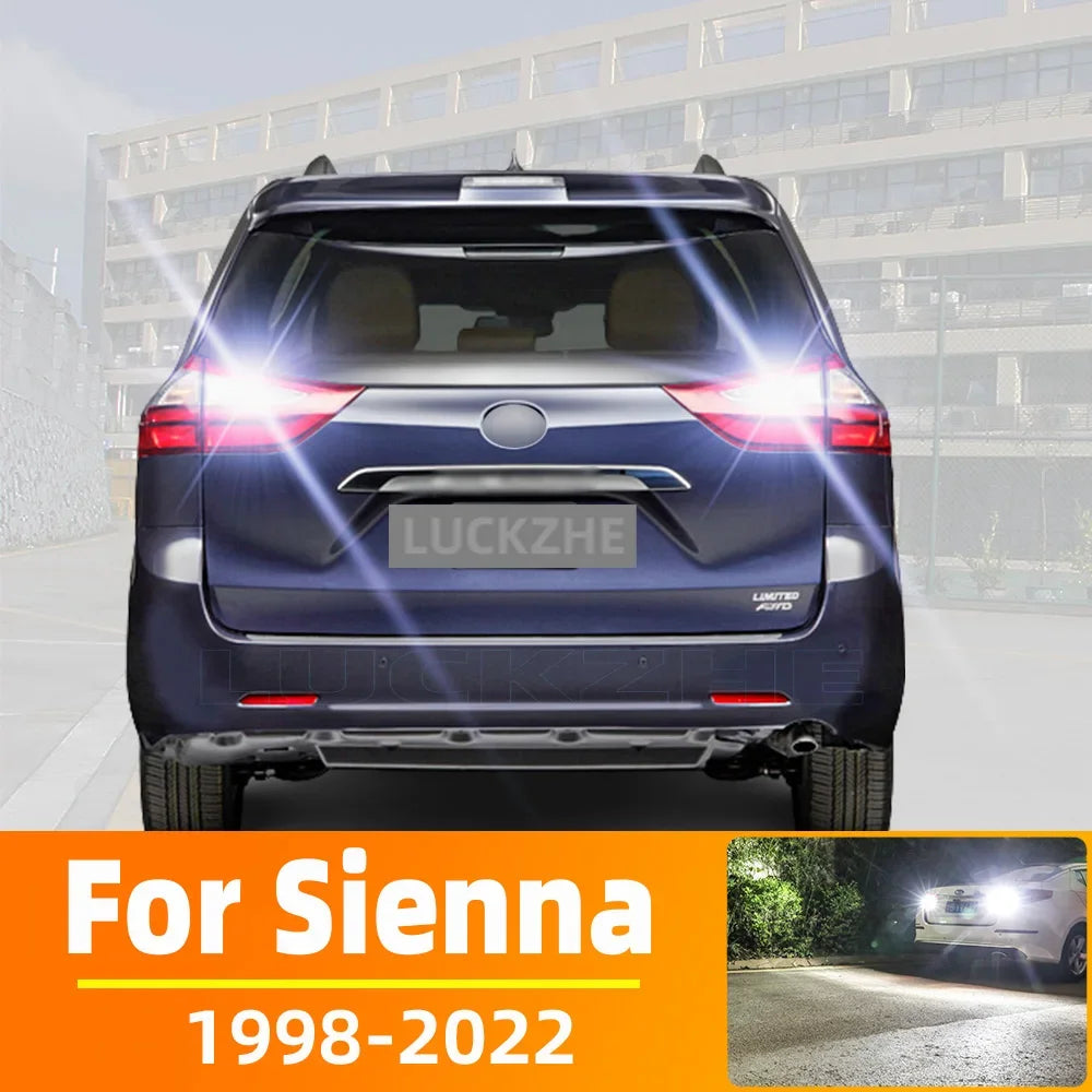 2-Piece LED Interior Light Kit for Toyota Sienna 1998-2015 - Canbus Dome Map Door Trunk Bulbs | AUTOKITSHOP