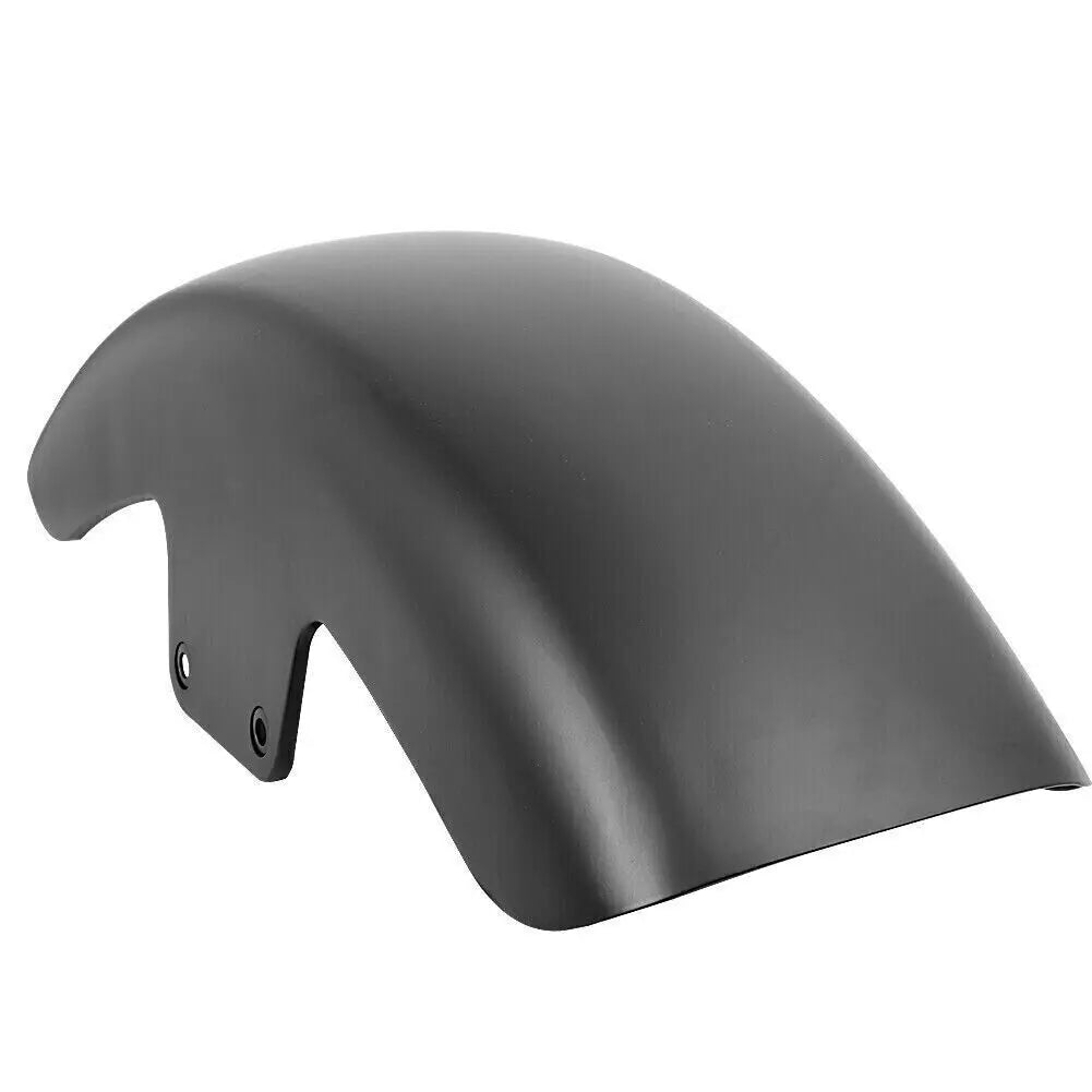Motorcycle Gloss / Matte Black Front Fender Mudguard Cover Protector For Harley Softail Slim FLS - Automotive LED Light