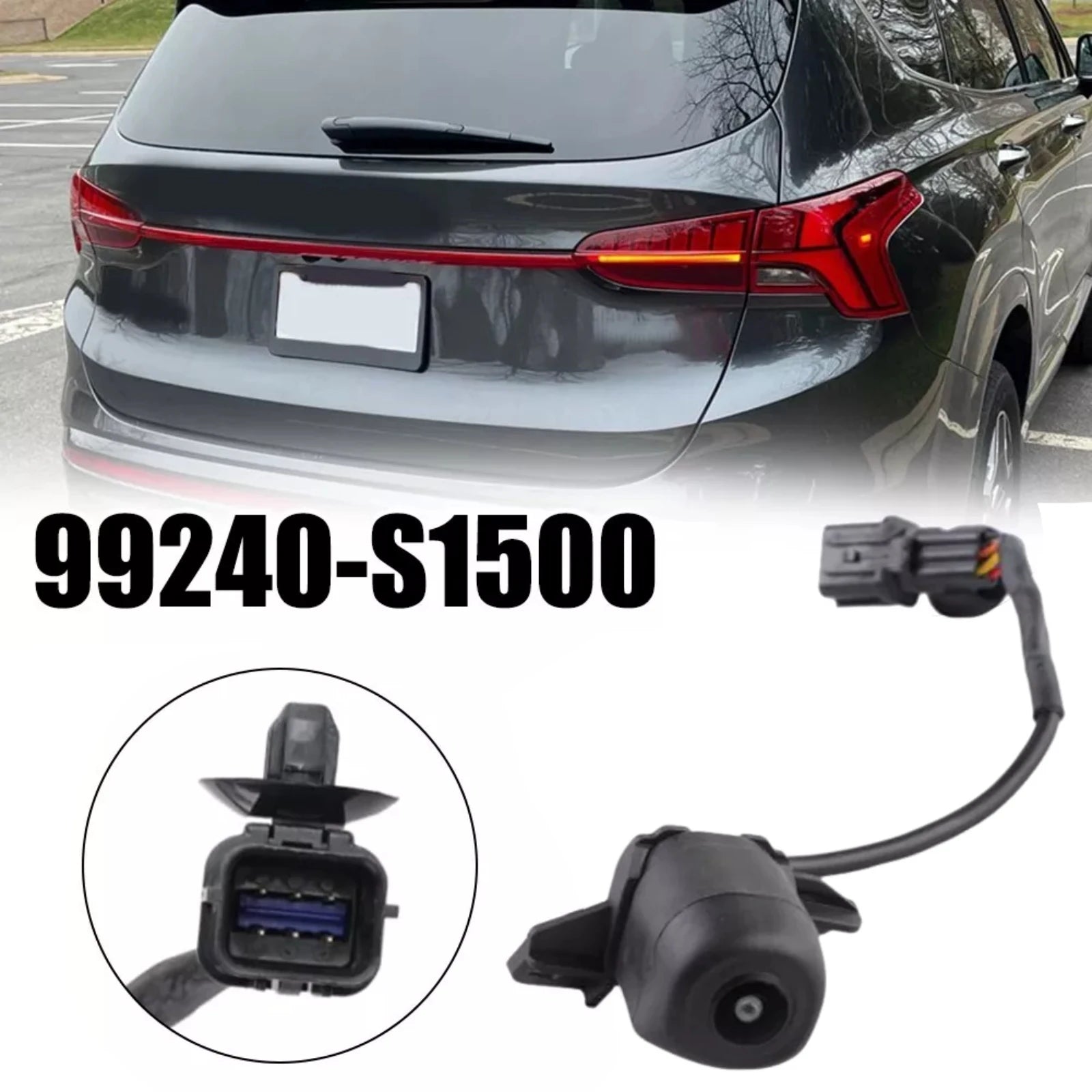 Car Reversing Camera Rear View Camera 99240-S1500 For Hyundai Santa Fe 2021-2023 Car View