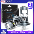H7 H11 Bi LED Projector Lens Car Headlight Canbus Lamp 9005 HB3 9006 HB4 Auto Led Light Tu