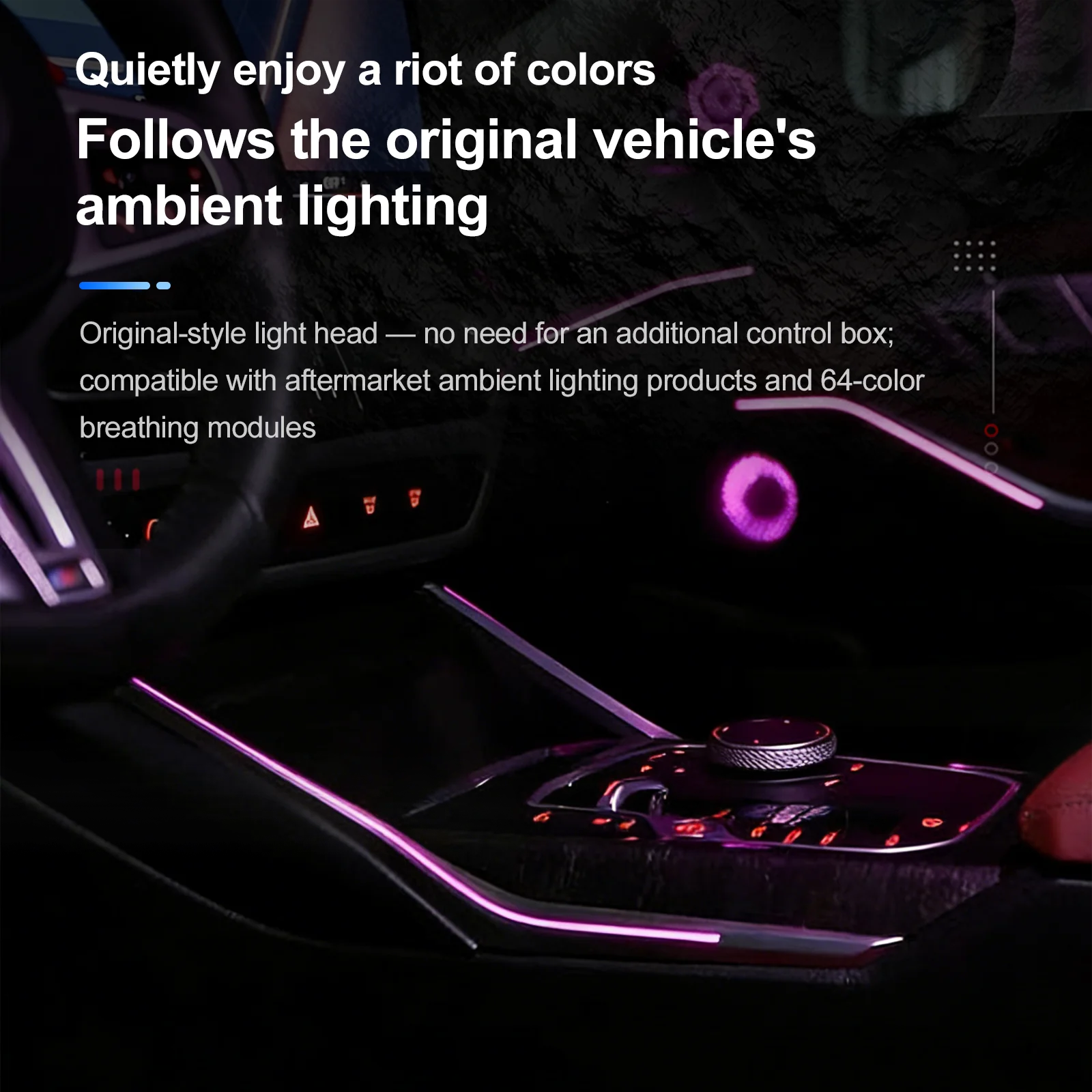 RGB - Ambient Light - for BMW G22 G82 G80 2020-2025 - Car Interior Lighting