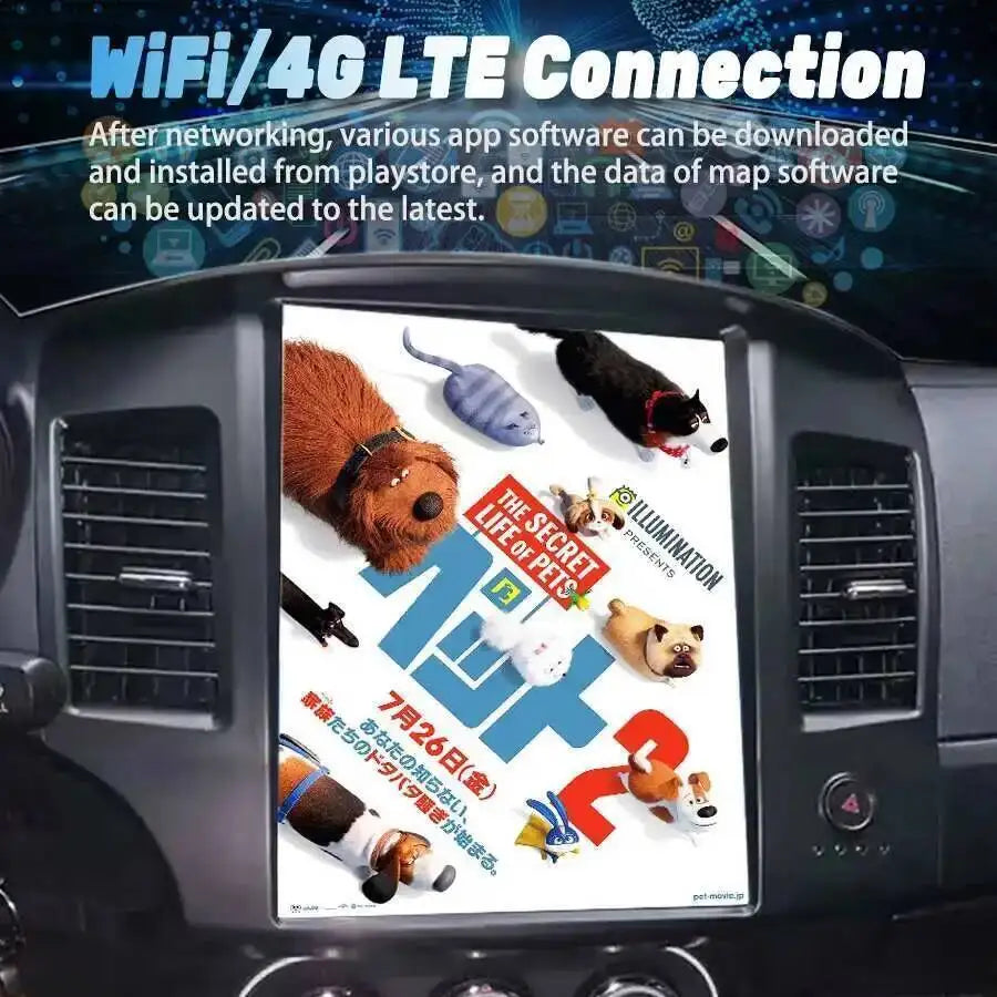 Car Radio For Mitsubishi Lancer 10 CY 2007-2017 Rockford GPS Navigation Carplay 12.1inch A | AUTOKITSHOP