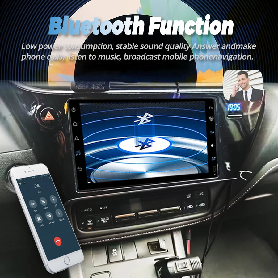 Android 14 Car Radio For Toyota Auris 2017-2020 GPS Navigation Multimedia Video Player Car