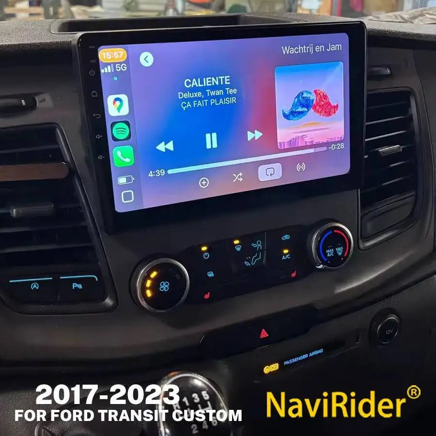 Android 15 Auto Car Radio For Ford Transit MK-9/Custom 2012-2024 256GB Apple Wireless Carp | AUTOKITSHOP