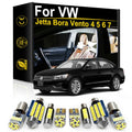 LED Interior Light Kit for Volkswagen VW Jetta 4 5 6 7 Bora Vento MK2 MK3 MK4 MK5 MK6 MK7 - Canbus Error-Free Bulbs |...