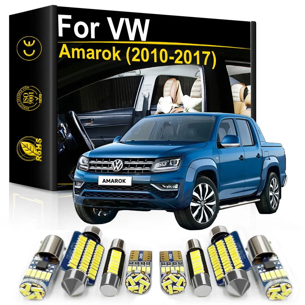 LED Interior Light Kit for Volkswagen VW Amarok Pickup Truck - Canbus Error-Free Bulbs | AUTOKITSHOP