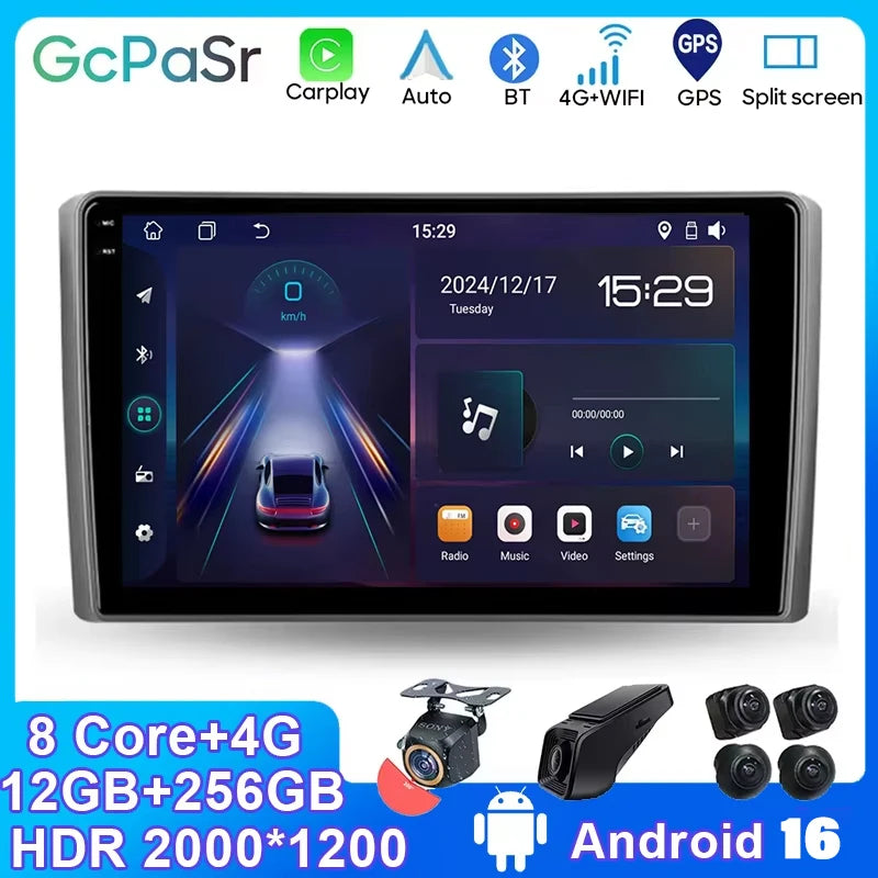 Android Auto For Honda Element YH 2002 - 2006 Car Radio Multimedia Video Player GPS Naviga