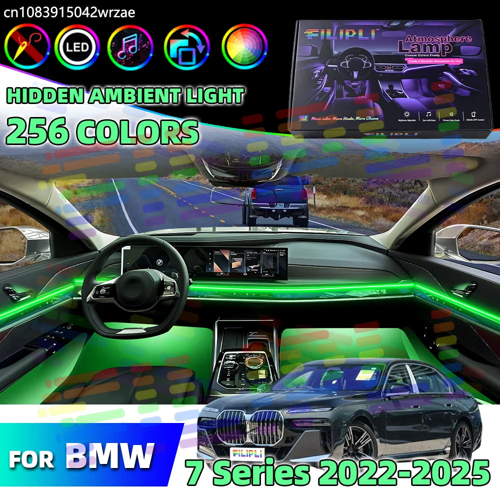 64 RGB - Ambient Light - for BMW G70 - Car Interior Lighting | AUTOKITSHOP