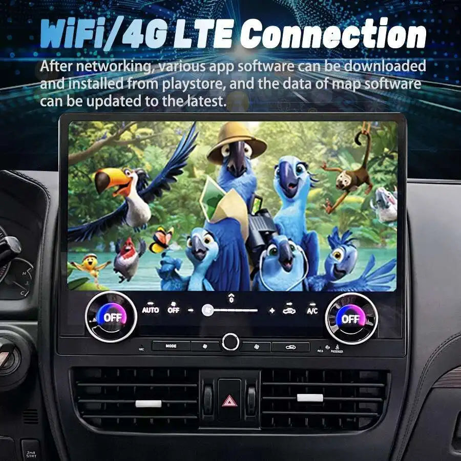 For Toyota Prado LC150 2010-2021 16.8" Super Big Screen Android 13 Car Radio Carplay GPS V | AUTOKITSHOP
