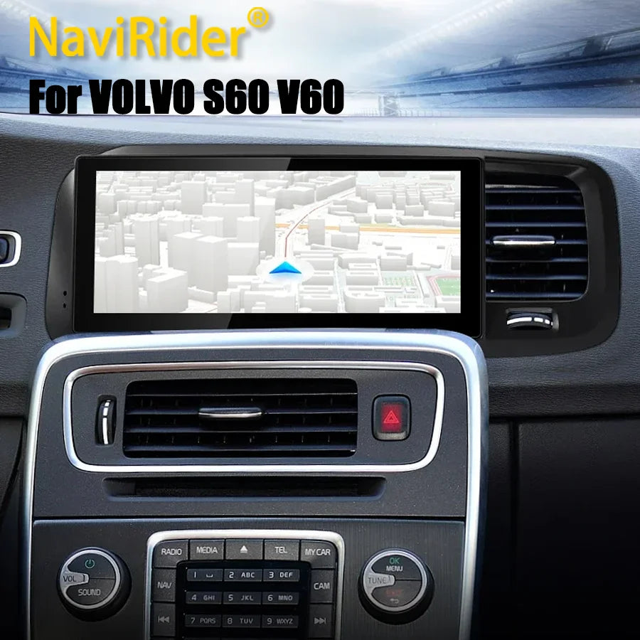 For VOLVO S60 V60 2011-2017 Car Radio Multimedia Player 8.8" Qled Screen 256GB Android 15  | AUTOKITSHOP