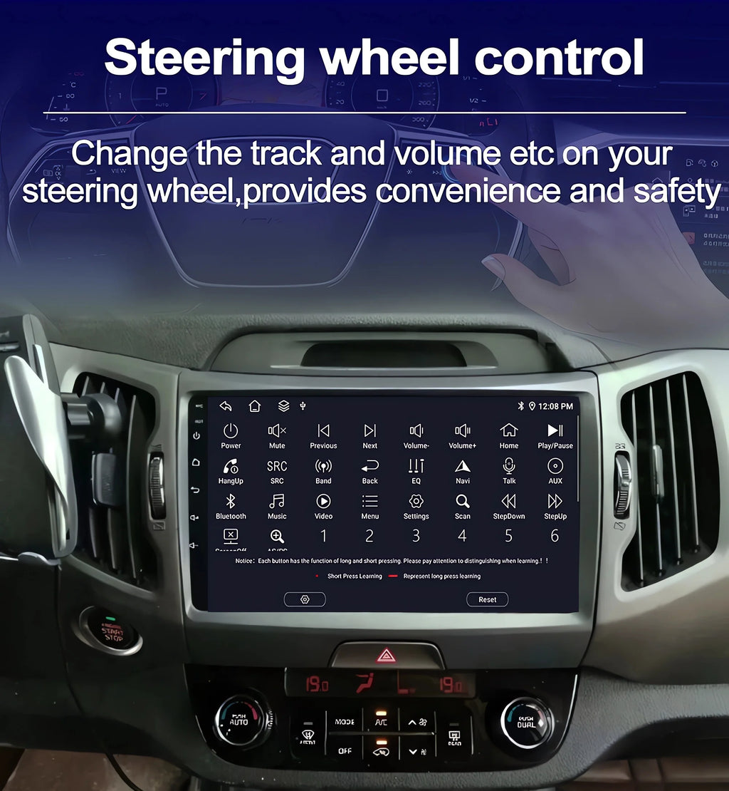 Android 16 DSP Stereo For TOYOTA Prius 30 2009 2010 2011 2012-2015 Bluetooth Wireless Carp