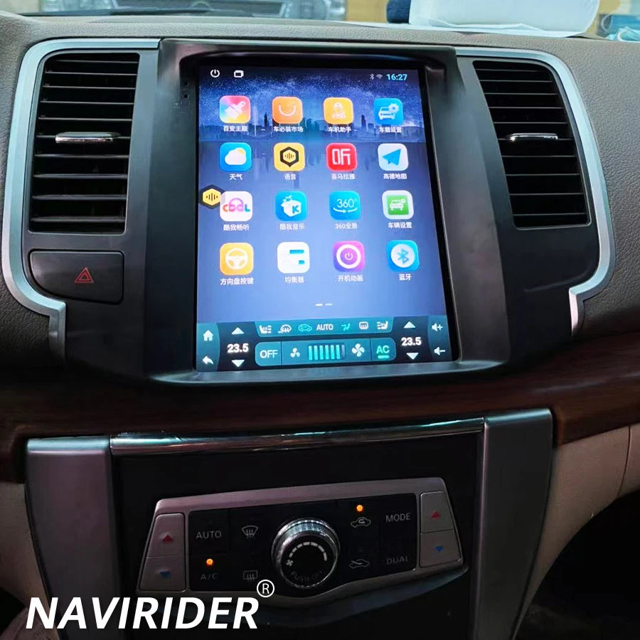 256GB Android 15 Multimedia Video Player For Nissan Teana J32 2008 - 2013 Car Radio 9.7inc