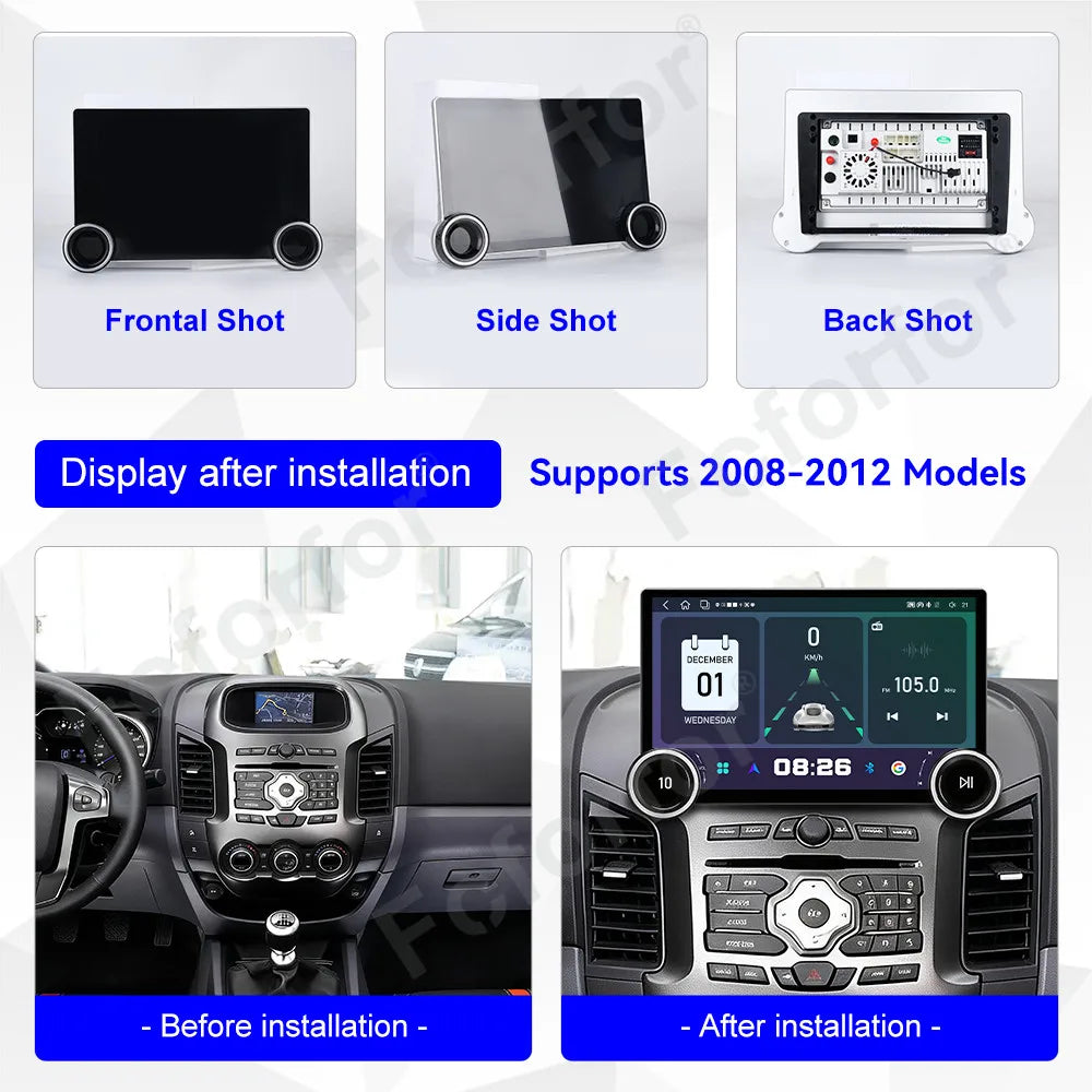 Full HD Ultra Large Touch Display Android 15 11.5 Inch Wireless CarPlay GPS Multimedia Nav