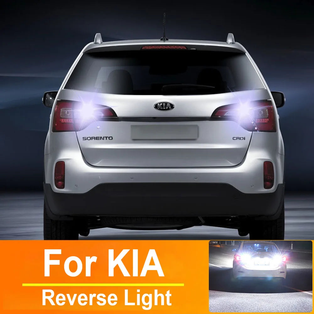 LED Interior Light Kit for Kia Sportage Rio 4 Sedona Seltos Sorento Soul 1 2 3 Stinger Stonic W16W T15 921 Canbus - C...
