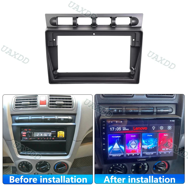 For 2007 KIA PICANTO 2001-2011 EURO STAR 9INCH Car Radio Android Stereo Audio Screen Multi