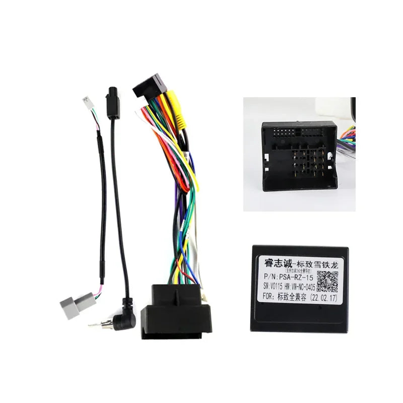 9'' Car Stereo Fascia Frame Adapter for Peugeot 508 508SW 2011 - 2018 Android Radio Dash F | AUTOKITSHOP