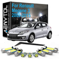 For Renault Megane 3 III MK3 Hatchback Estate Grandtour Coupe 2009-2015 LED Bulb Interior