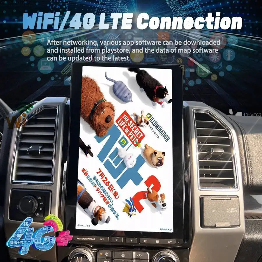 14.6" Android Screen For Ford F150 F-150 F250 2015-2021 Car Radio Carplay Multimedia Playe | AUTOKITSHOP