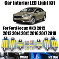 14-Piece LED Interior Light Kit for Ford Focus MK3 2012- 2015 - Canbus Dome Map Door Trunk Bulbs | AUTOKITSHOP
