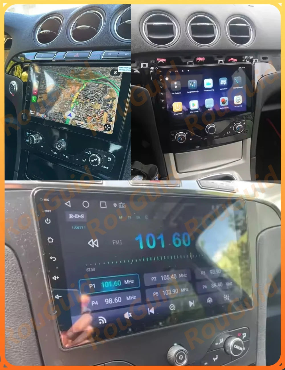 Android 16 Auto Car Radio For Ford S Max S-MAX Galaxy 2007-2015 GPS Navigation Multimedia  | AUTOKITSHOP