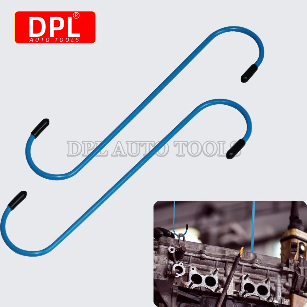 Car Brake Caliper Hooks Auto Brake Caliper Hangers Hooks with Rubber Tips Universal Tools for Br - Automotive LED Light