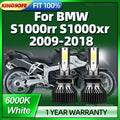 12V Motorcycle LED Headlight H7 Bulbs 6000k 20000LM For BMW S1000rr S1000xr 2009 2010 2011
