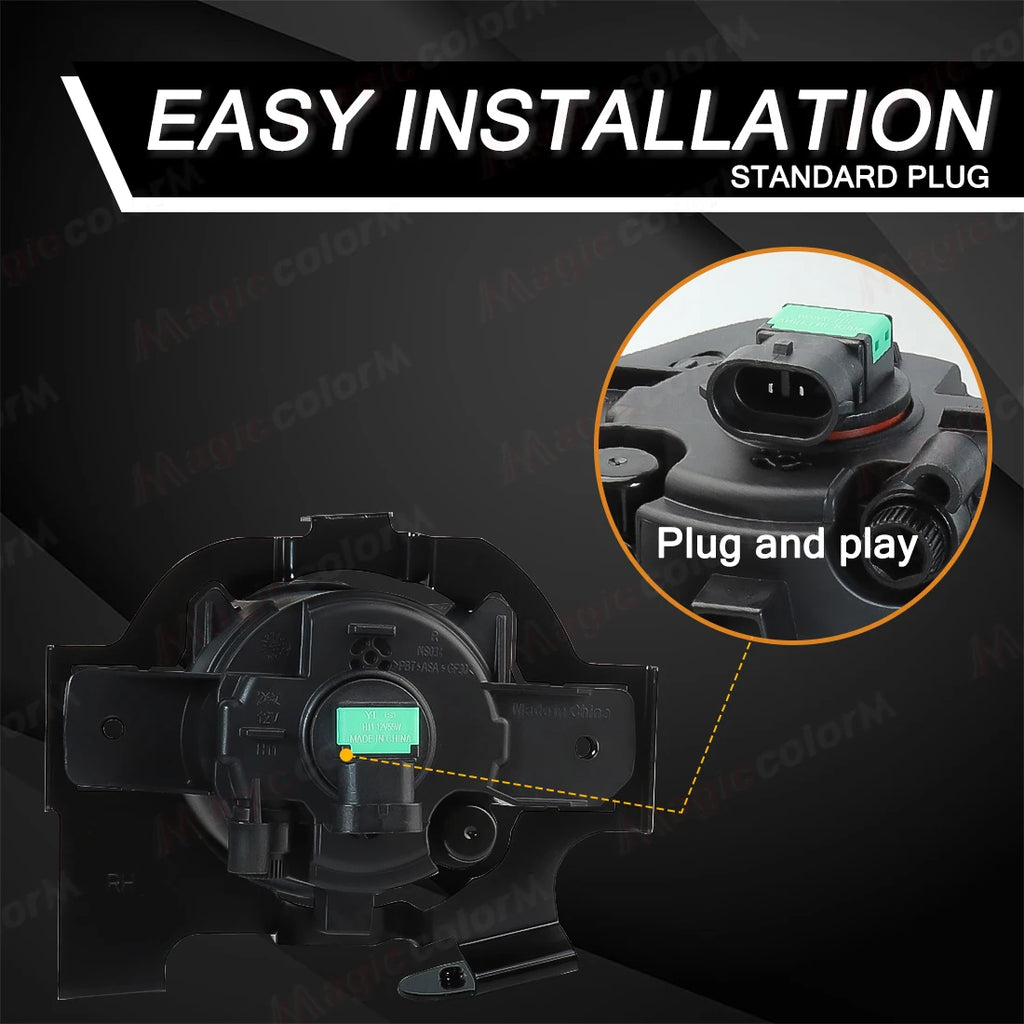 For Nissan Wingroad NV150 2019 2020 2021 Car Fog Lamps DRL Daytime Running Lights Front Bu | AUTOKITSHOP