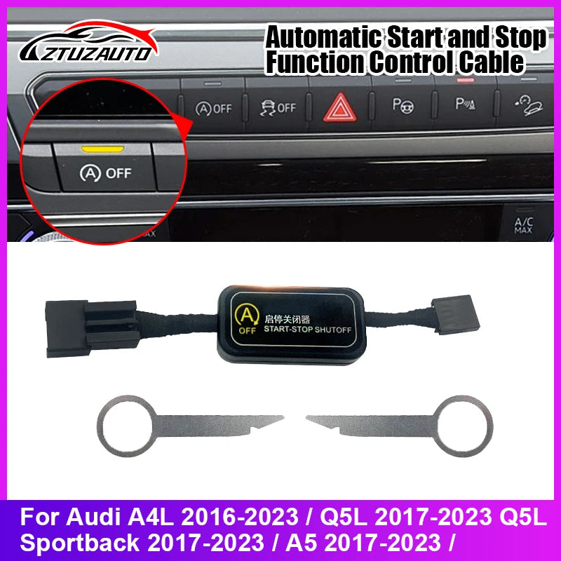For AUDI A4 A5 Q5 Q5L Car Automatic Stop Start Engine System Off Close Control Sensor Plug